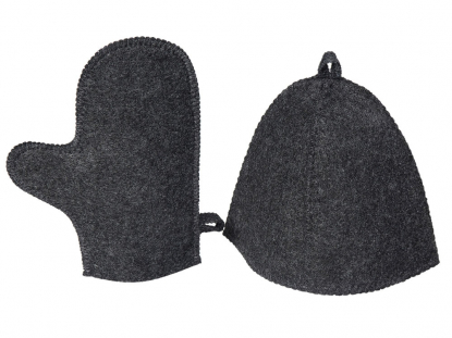 Банный набор из шапки и рукавицы Renew