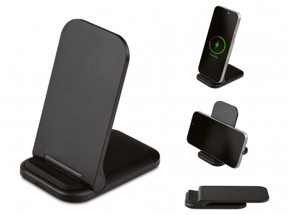 Беспроводное зарядное устройство Foldy, 15 Вт, черное