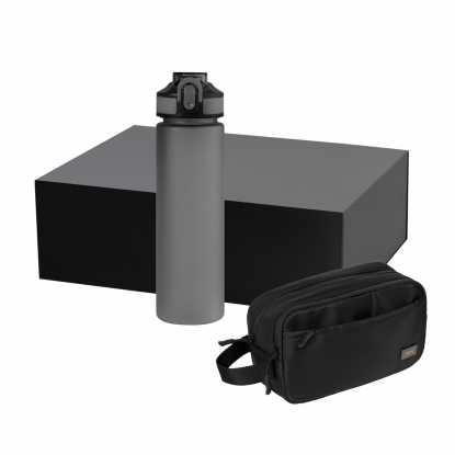 Подарочный набор Boston, Flip, черный