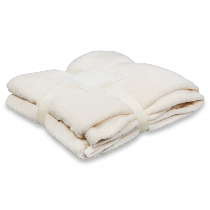 Плед флисовый SUPER SOFT COMFORT TRAVEL, бежевый