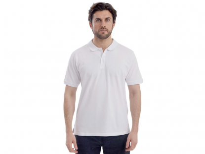 Рубашка поло мужская Dubai, белая