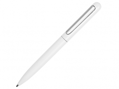 Ручка металлическая шариковая Skate матовая, белая