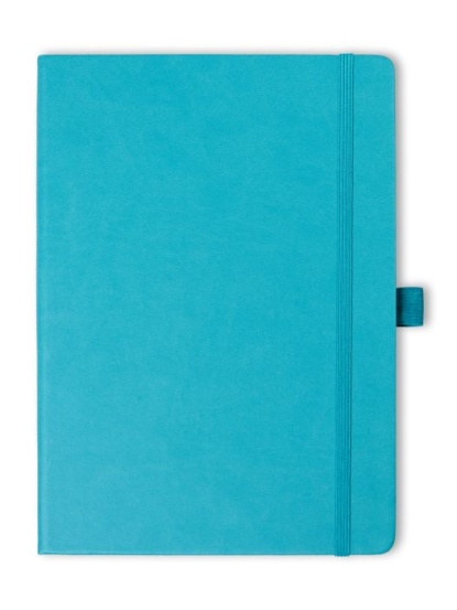 Блокнот в твердой обложке Violet, А5, голубой