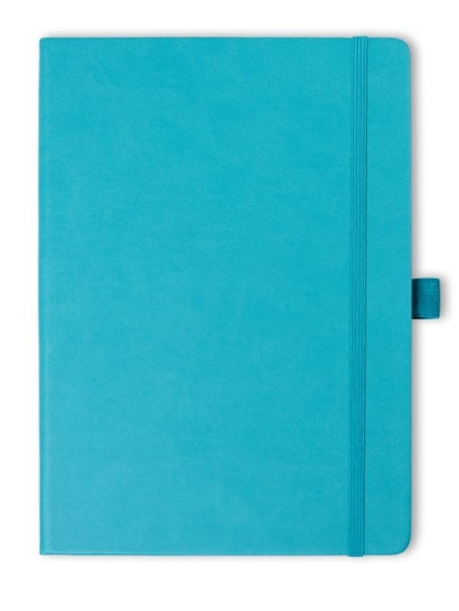 Блокнот в твердой обложке Violet, А4, голубой