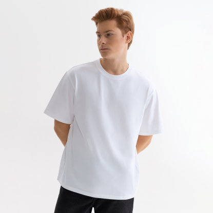 Футболка унисекс RUST NEO 250, белая