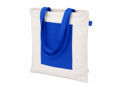 Сумка для покупок Topiс из переработанных материалов, синяя