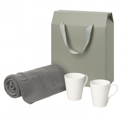 Подарочный набор Vesta Cella в коробке-пакете, серый