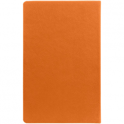 Ежедневник Duplex, недатированный, белый с оранжевым, вид сзади