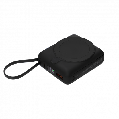 Внешний аккумулятор с подсветкой Ritter PD 10000mAh с функцией беспроводной зарядки 15W