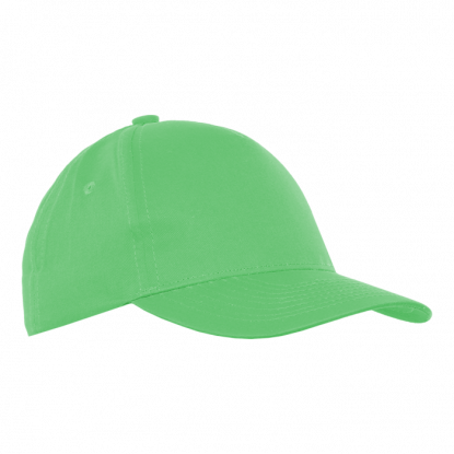 Детская бейсболка STAN 10J, ярко-зеленая