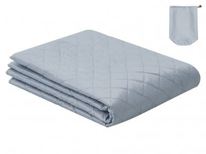 Плед-пончо 2-в-1 Cappy с капюшоном и мешком, серый