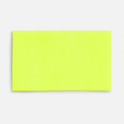 Лейбл тканевый Epsilon, M, желтый неон
