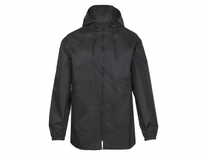 Дождевик Parka, унисекс, черный