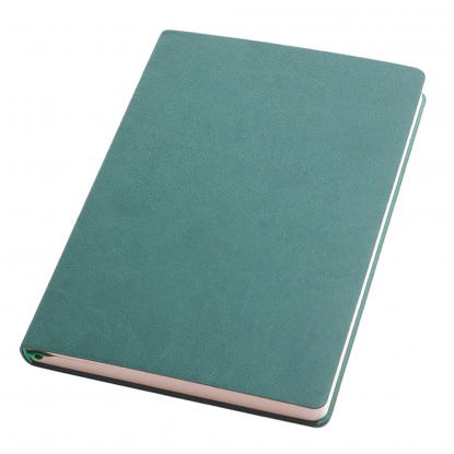Ежедневник A5 недатированный Franco в мягком переплёте, зеленый