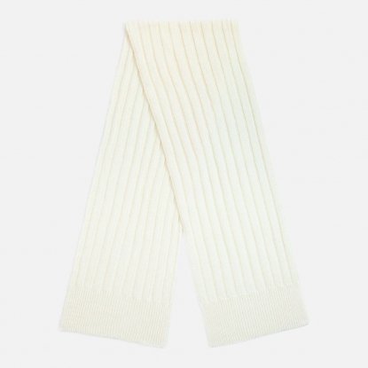 Шарф Bellish, белый (ванильный)