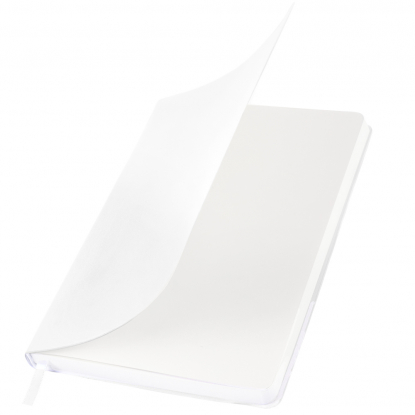 Ежедневник A5 недатированный Dante в мягком переплёте soft-touch, белый