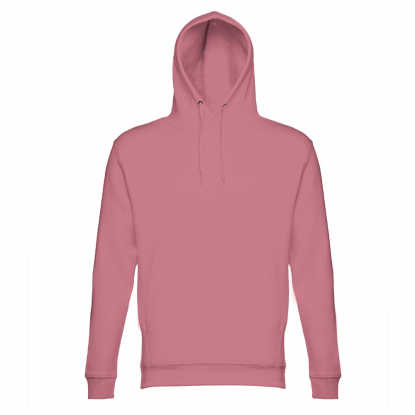 Толстовка мужская с капюшоном PHOENIX 320, темно-розовая