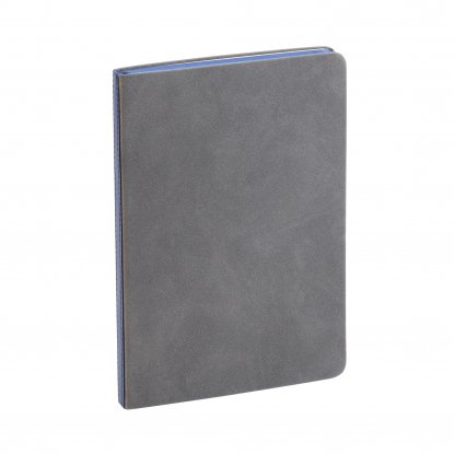 Ежедневник недатированный Турин, серый с синим