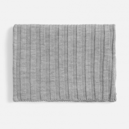 Шарф Metelitsa, серый меланж