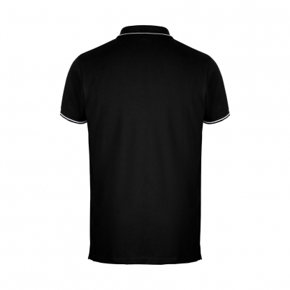 Рубашка-поло SPECTRUM, мужская, черная