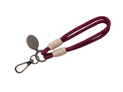 Брелок-браслет Bohemian, бордовый