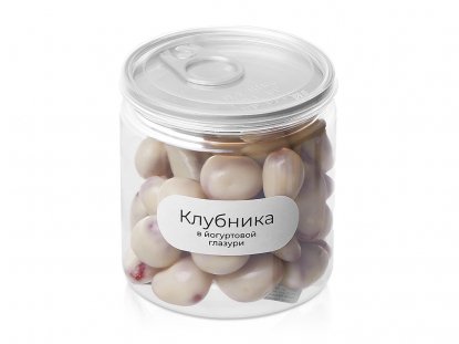 Клубника в йогуртовой глазури Glazura, 140 гр