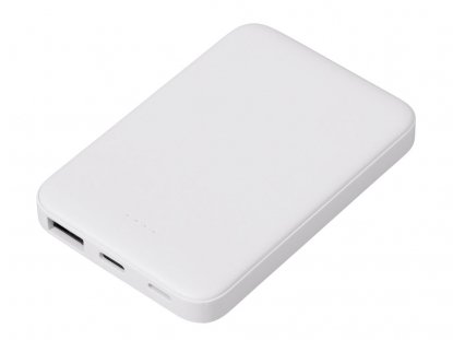 Внешний аккумулятор Simp, 5000 мАч, белый