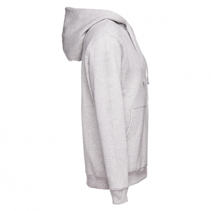 Толстовка с капюшоном на молнии AMSTERDAM 320, мужская, серый меланж