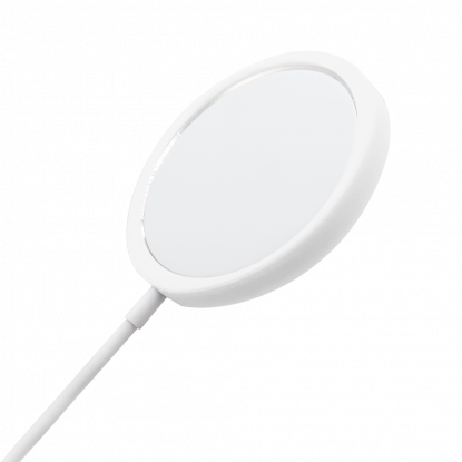 Беспроводное магнитное зарядное устройство Fomax 15W To Go, белое 