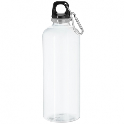 Бутылка пластиковая для воды Clipster, белая