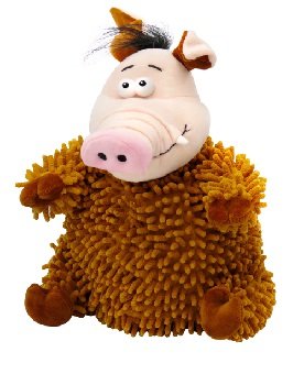 Мягкая игрушка Мочалкин, новогодний подарок