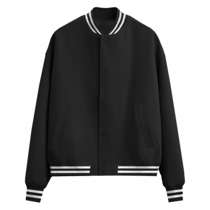 Бомбер унисекс STAN 71, черный