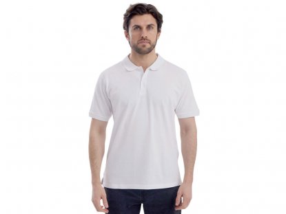 Рубашка поло мужская Dubai, белая