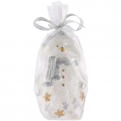 Свеча Christmas Twinkle, снеговик, в упаковке