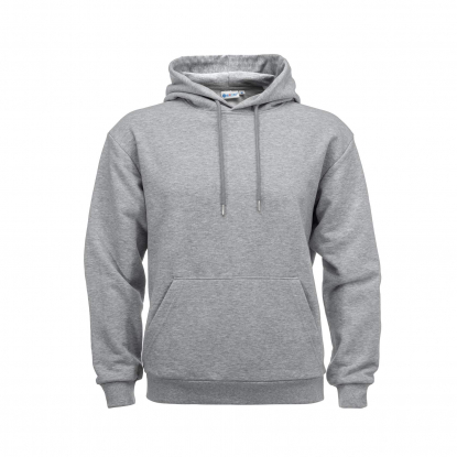Толстовка с капюшоном-худи RedFort 352, серый меланж