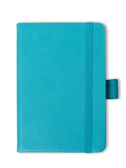 Блокнот в твердой обложке Violet, А6, голубой