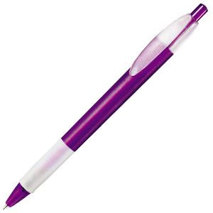 Ручка шариковая X-1 FROST GRIP, фиолетовая
