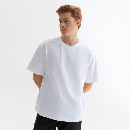 Футболка унисекс RUST NEO 250, белая