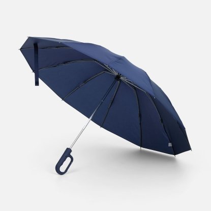 Зонт обратного сложения inLoop с ручкой-карабином