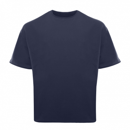 Футболка унисекс оверсайз STAN Freedom 260, темно-синяя