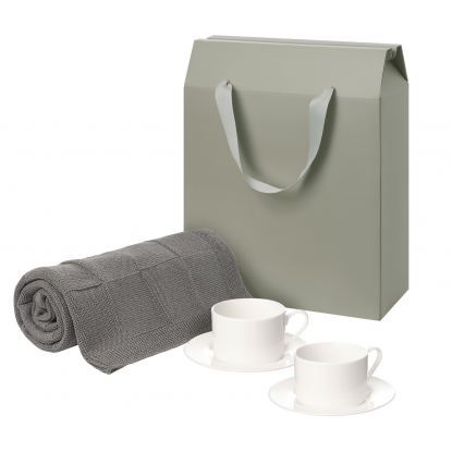 Подарочный набор Мокко, серый