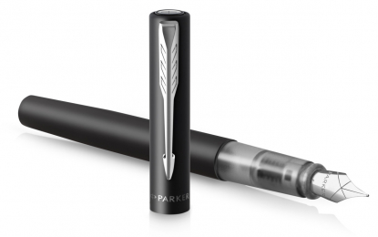 Ручка перьевая Parker Vector XL F21, чёрная