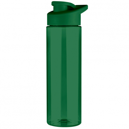 Спортивная пластиковая бутылка Ronny, тёмно-зелёная