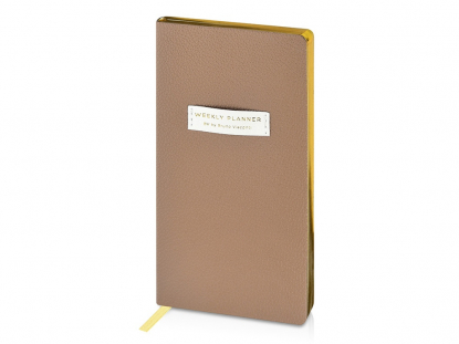 Еженедельник недатированный А6 Zefir, бежевый
