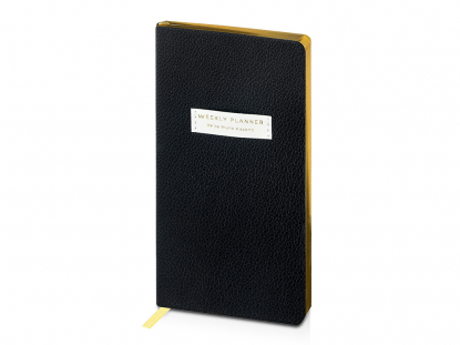 Еженедельник недатированный А6 Zefir, черный