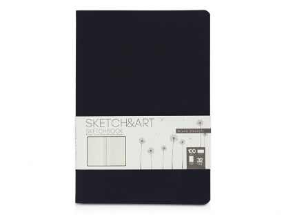 Скетчбук Sketch & Art 100 г/м2, soft-touch