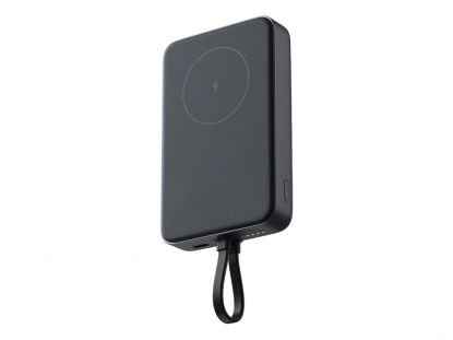 Внешний аккумулятор с кабелем Xiaomi 33W Magnetic Power Bank (Integrated Cable), 10000 мАч, серый