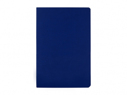 Бизнес-тетрадь А5 Megapolis Velvet flex, soft touch, синяя