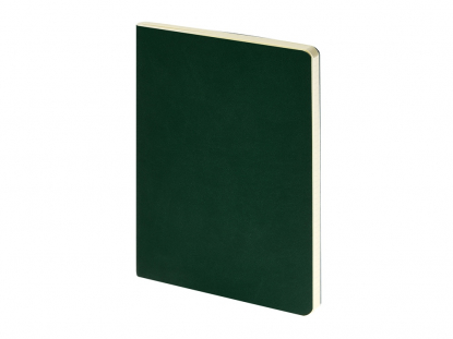 Бизнес-тетрадь А5 Megapolis Velvet flex, soft touch, зеленая
