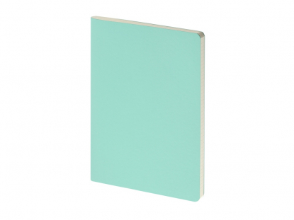 Бизнес-тетрадь А5 Megapolis Velvet flex, soft touch, мятная